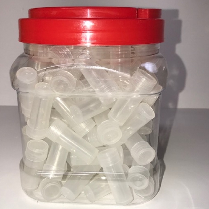 100 pc Glass Blunt Tips in a Jar Display - Pit Bull Glass